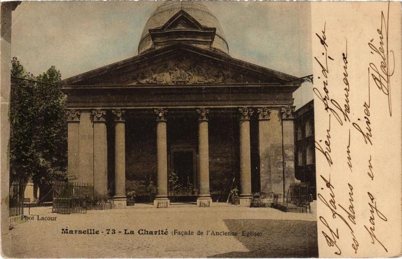 Carte postale ancienne Marseille la Charite à Marseille
