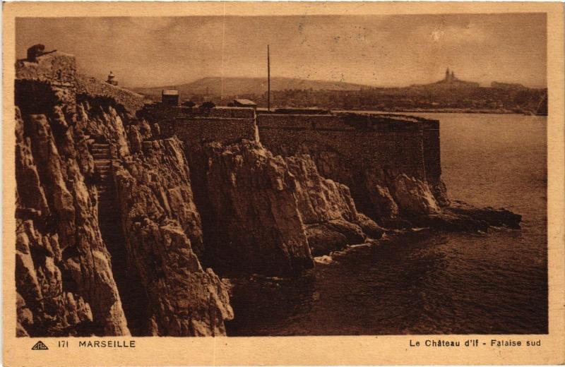 Carte postale ancienne Marseille Chateau d'If à Marseille