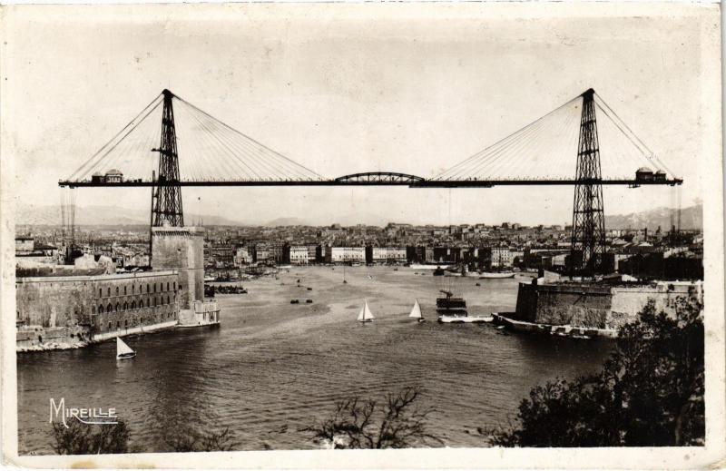 Carte postale ancienne Marseille vue generale à Marseille