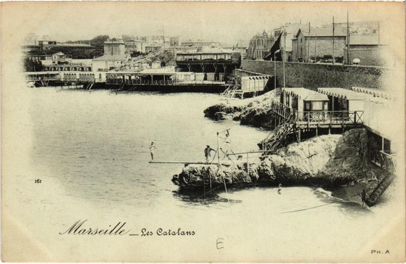 Carte postale ancienne Marseille la Corniche à Marseille