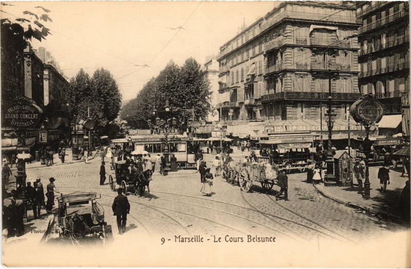 Carte postale ancienne Marseille Palais de Justice à Marseille