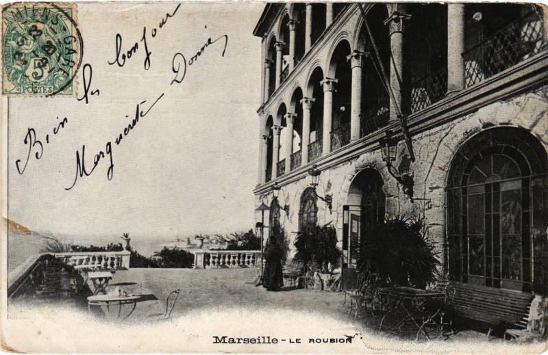 Carte postale ancienne Marseille Le Roubion à Marseille