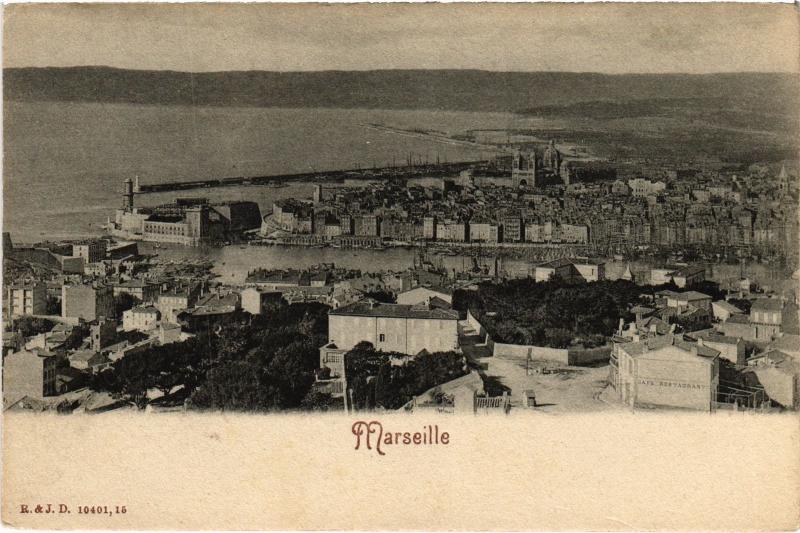 Carte postale ancienne Marseille à Marseille