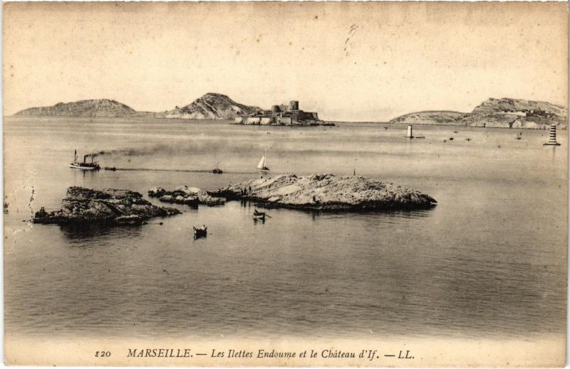 Carte postale ancienne Marseille la Corniche à Marseille