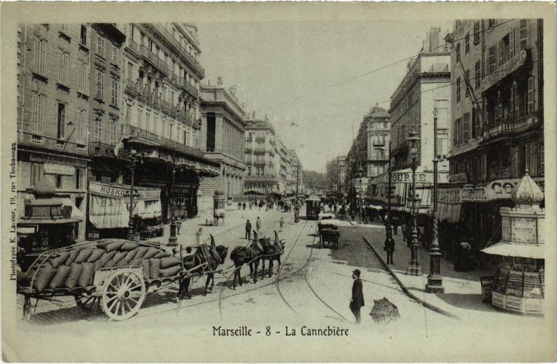 Carte postale ancienne Marseille Fort Saint-Jean à Marseille
