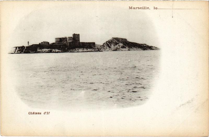 Carte postale ancienne Marseille Chateau d'If à Marseille