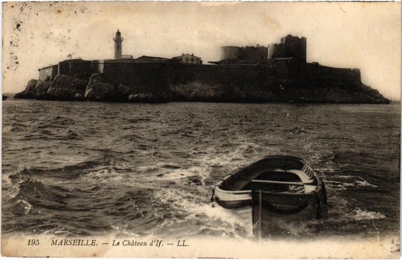 Carte postale ancienne Marseille Chateau d'If à Marseille