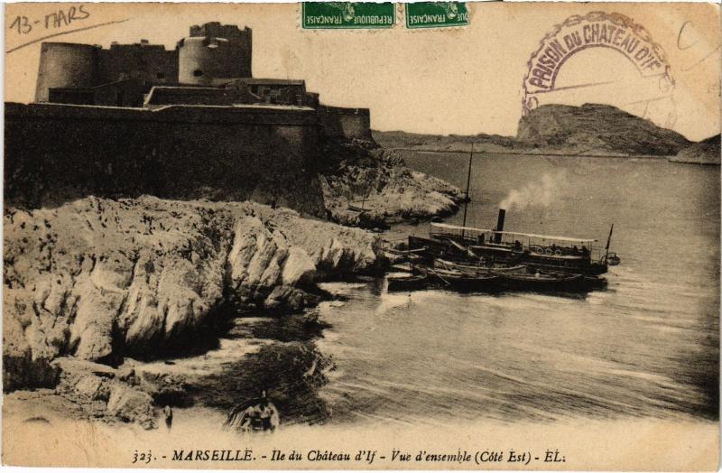 Carte postale ancienne Marseille Chateau d'If à Marseille