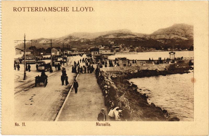Carte postale ancienne Marseille à Marseille