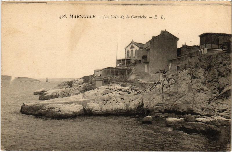 Carte postale ancienne Marseille Chateau d'If à Marseille