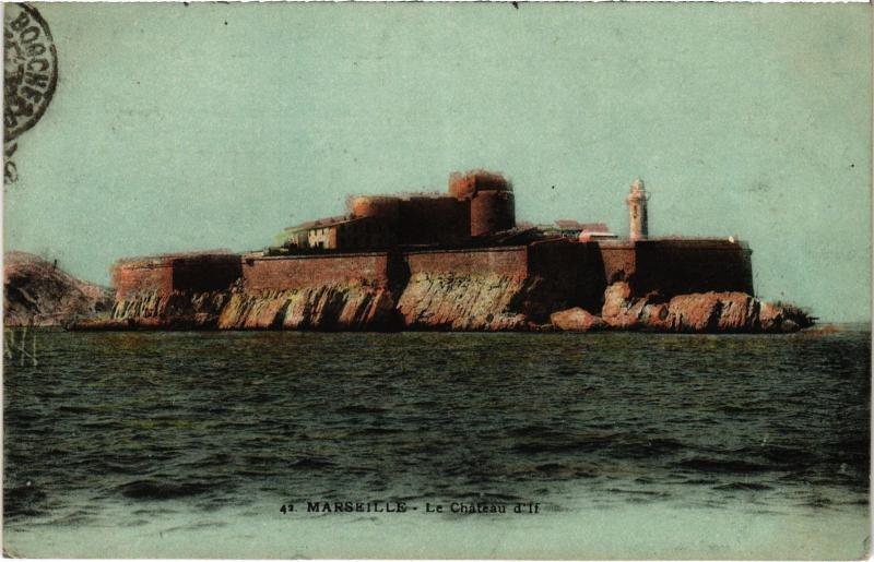 Carte postale ancienne Marseille Chateau d'If à Marseille