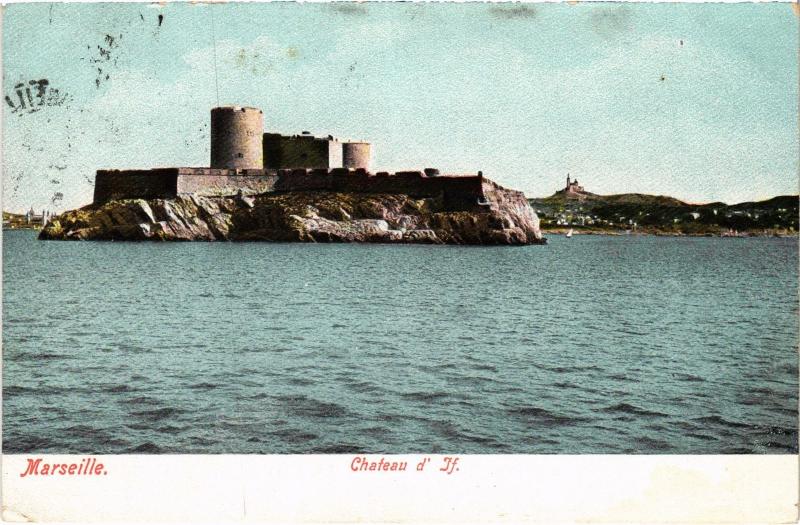 Carte postale ancienne Marseille Chateau d'If à Marseille