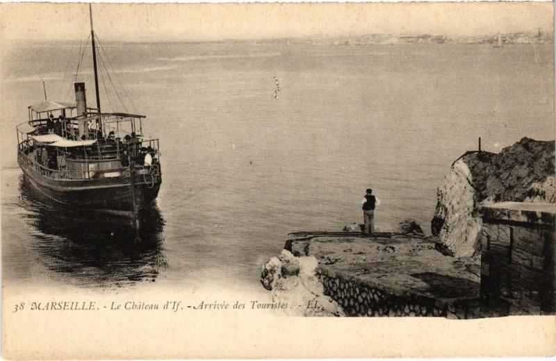 Carte postale ancienne Marseille Chateau d'If à Marseille