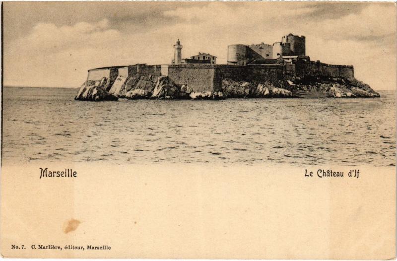 Carte postale ancienne Marseille Chateau d'If à Marseille