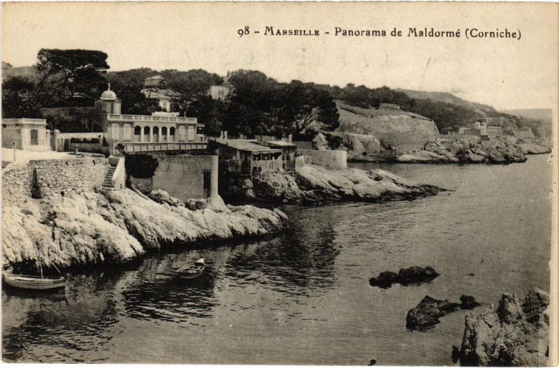 Carte postale ancienne Marseille Maldorme à Marseille