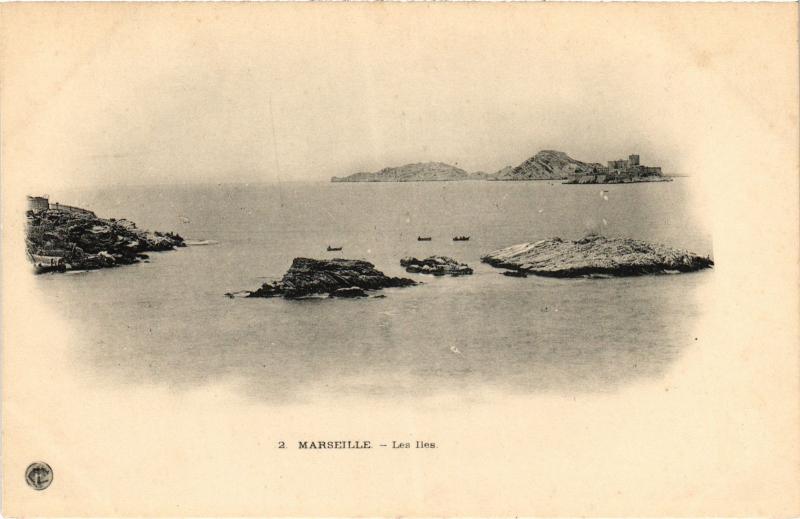 Carte postale ancienne Marseille les Iles à Marseille