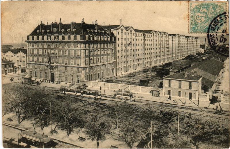 Carte postale ancienne Marseille les docks à Marseille