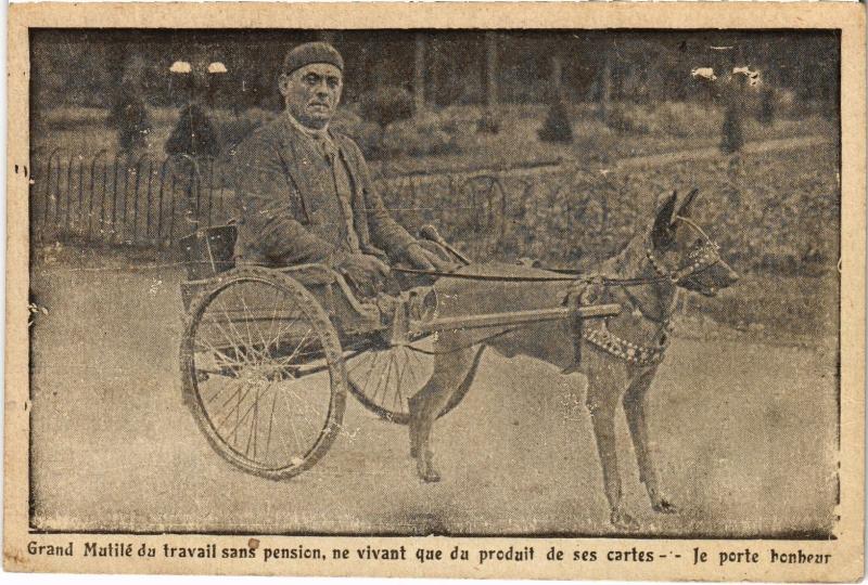 Carte postale ancienne Marseille Je porte bonheur à Marseille
