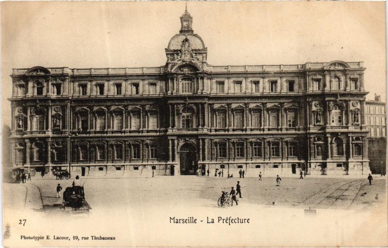 Carte postale ancienne Marseille la Prefecture à Marseille