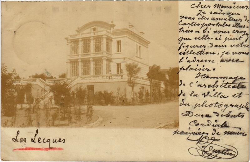 Carte postale ancienne Marseille Les Lecques à Marseille