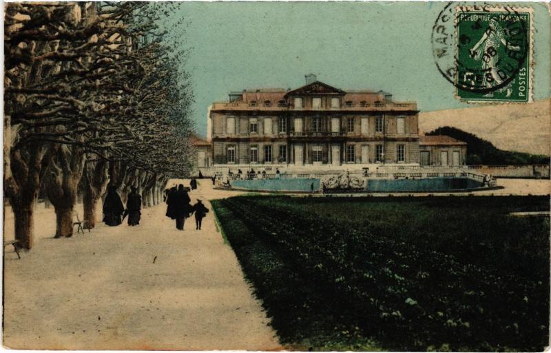 Carte postale ancienne Marseille Chateau Borely à Marseille