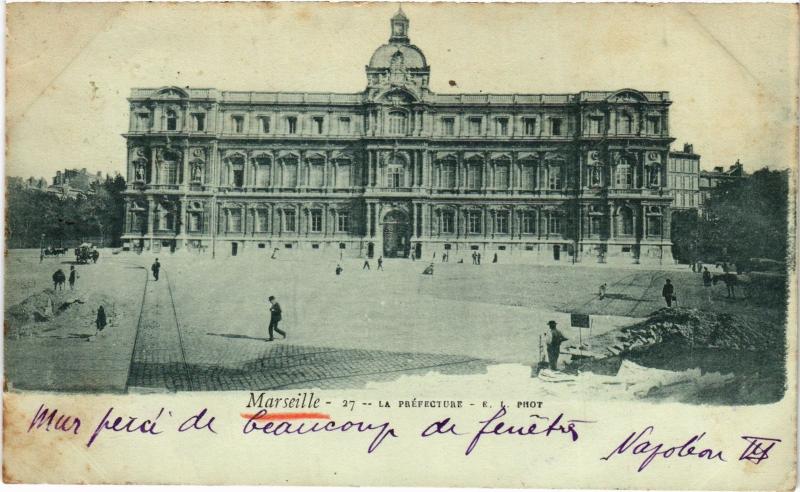Carte postale ancienne Marseille la Prefecture à Marseille