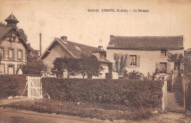 Carte postale ancienne L'Hautil - La Bicoque