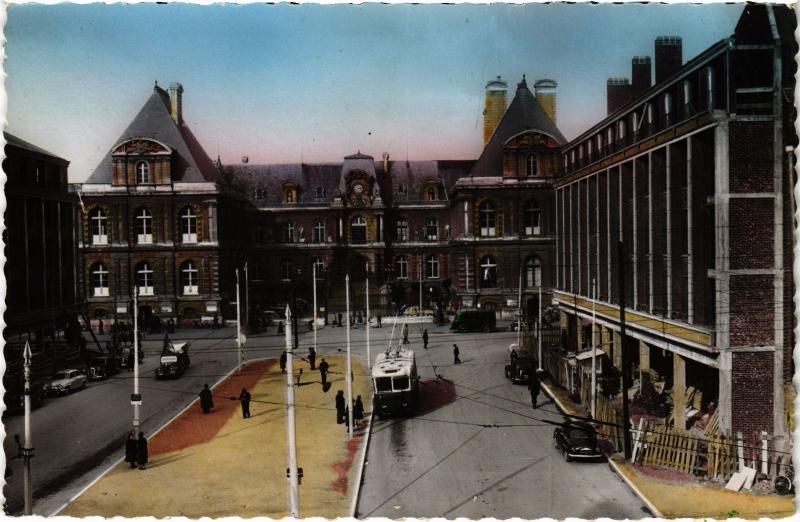 Carte postale ancienne Amiens Hotel de Ville à Amiens