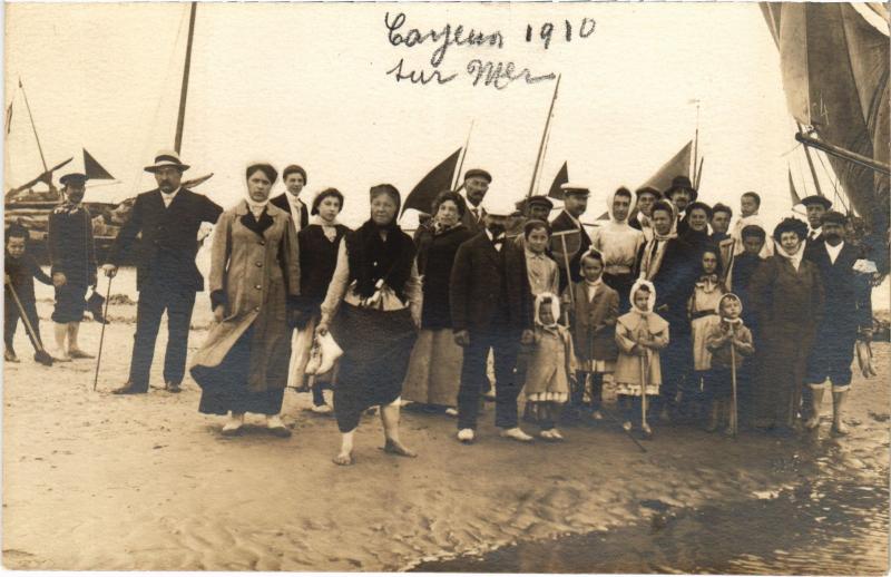 Carte postale ancienne Cayeux carte photo