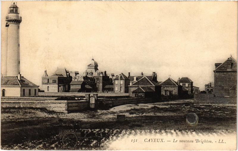 Carte postale ancienne Cayeux le nouveau Brighton