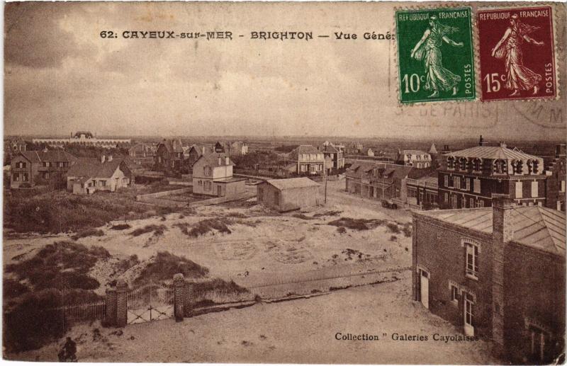 Carte postale ancienne Cayeux vue generale
