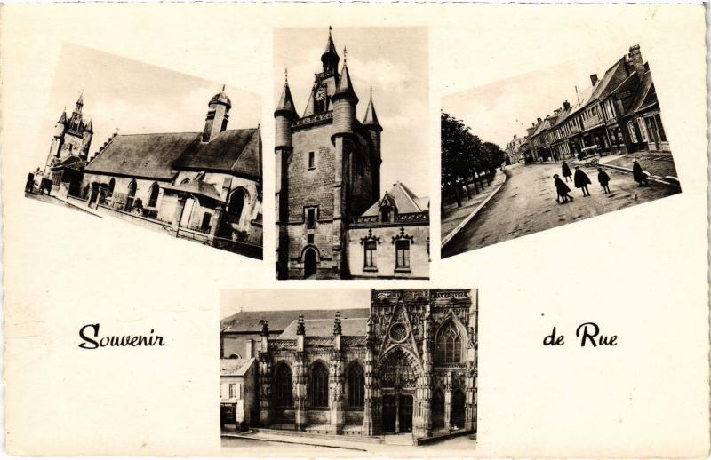 Carte postale ancienne Rue souvenir