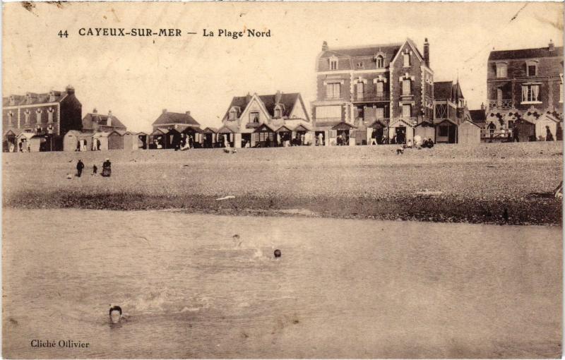Carte postale ancienne Cayeux la plage
