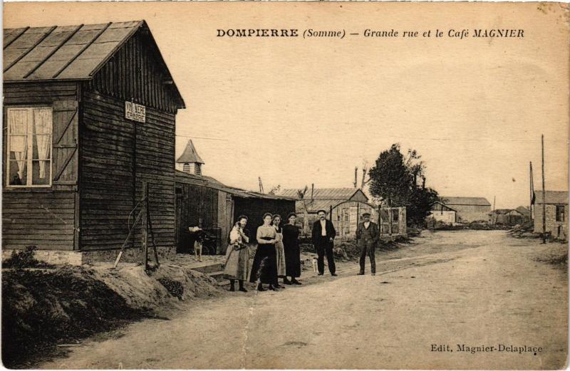 Carte postale ancienne Dompierre Grande Rue