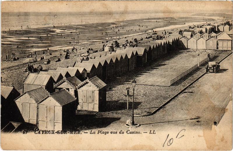 Carte postale ancienne Cayeux la plage