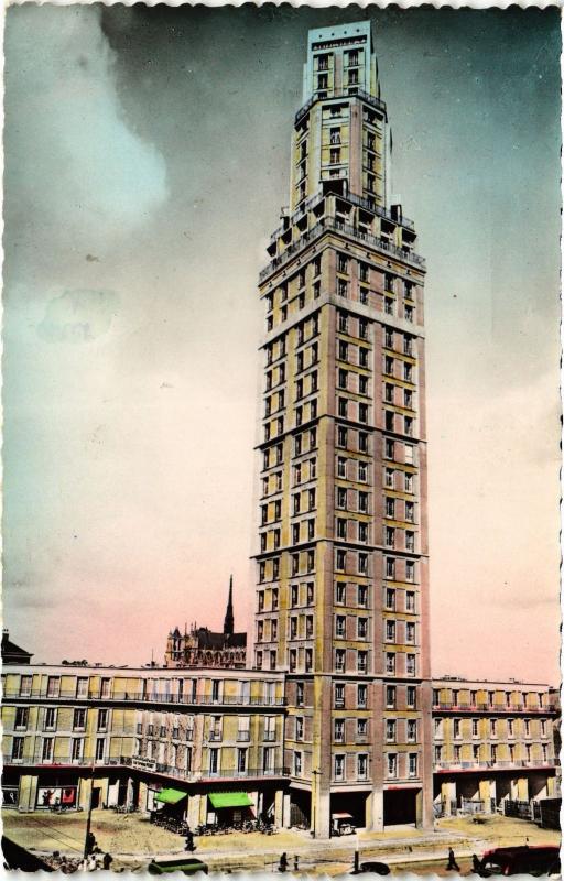Carte postale ancienne Amiens Tour Perret à Amiens