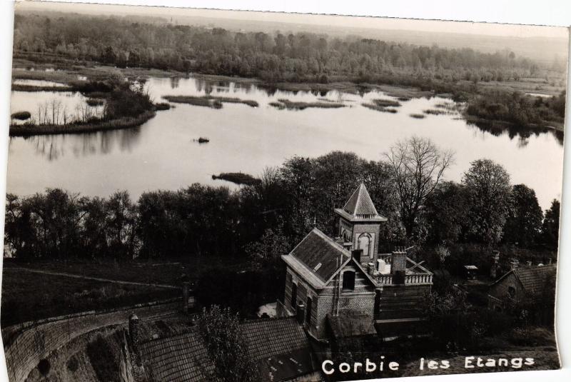 Carte postale ancienne Corbie les etangs à Corbie