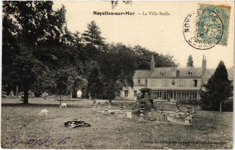 Carte postale ancienne Noyelles la Villa Stella