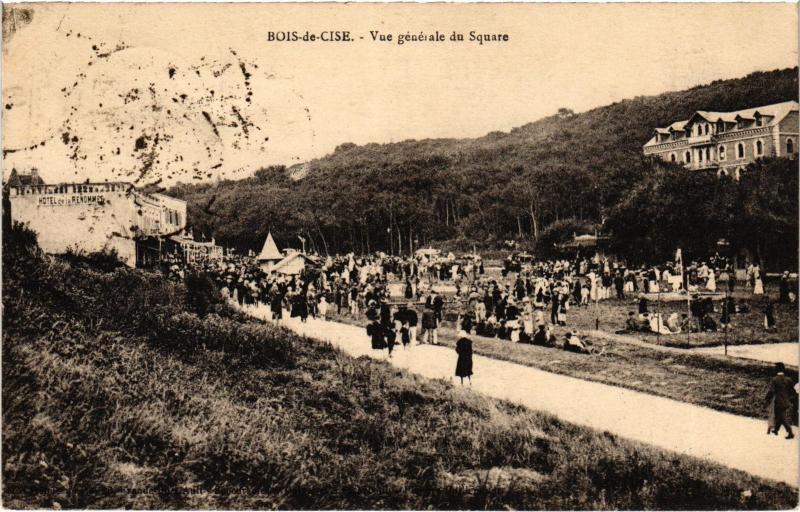 Carte postale ancienne Bois de Cise vue generale du Square
