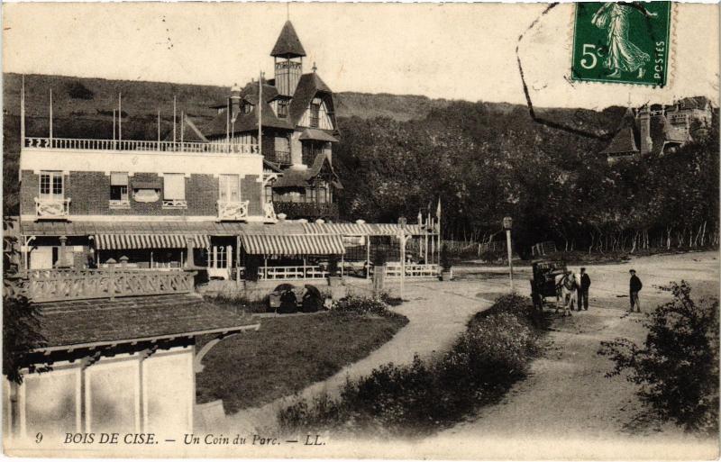 Carte postale ancienne Bois de Cise un soin du parc