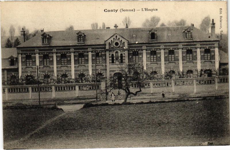 Carte postale ancienne Conty Hospice à Conty