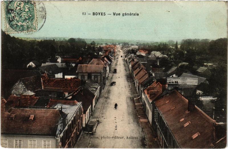 Carte postale ancienne Boyes vue generale