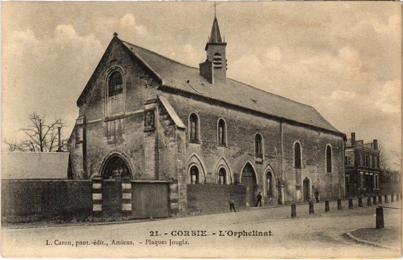 Carte postale ancienne Corbie Orphelinat à Corbie