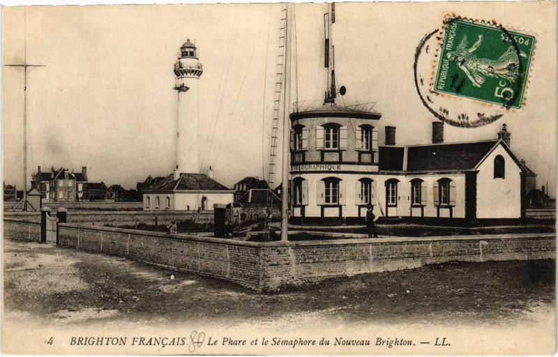 Carte postale ancienne Brighton le phare