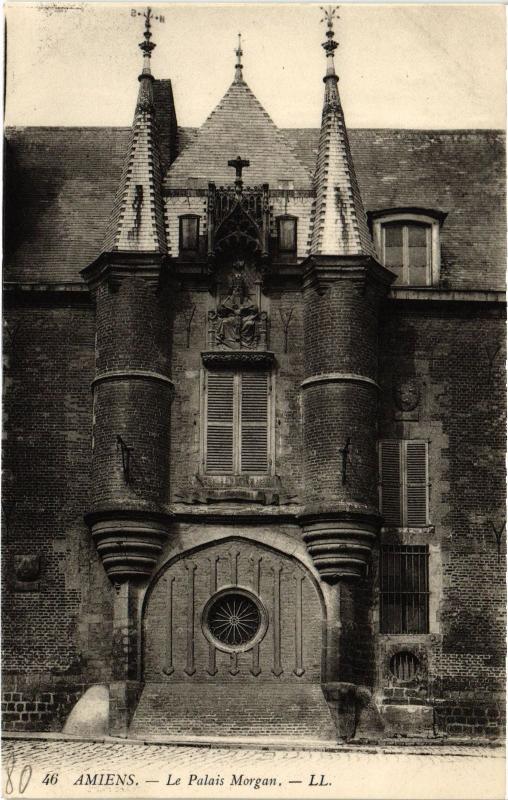 Carte postale ancienne Amiens Palais Morgan à Amiens