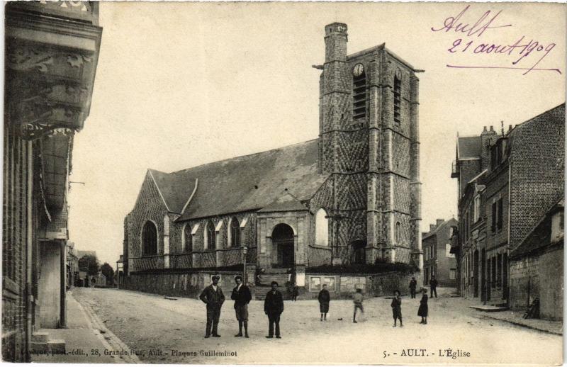 Carte postale ancienne Ault eglise