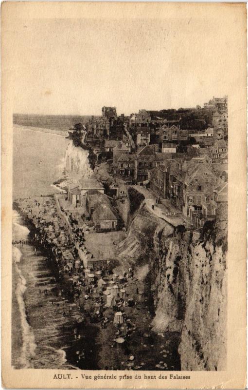 Carte postale ancienne Ault vue generale