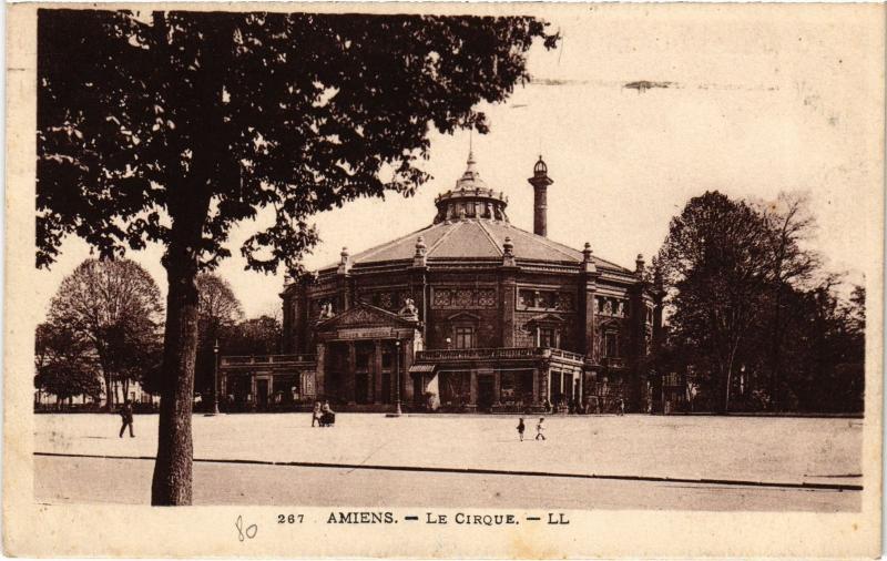 Carte postale ancienne Amiens le Cirque à Amiens