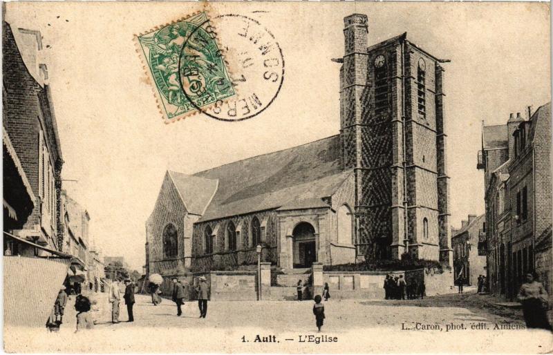Carte postale ancienne Ault eglise