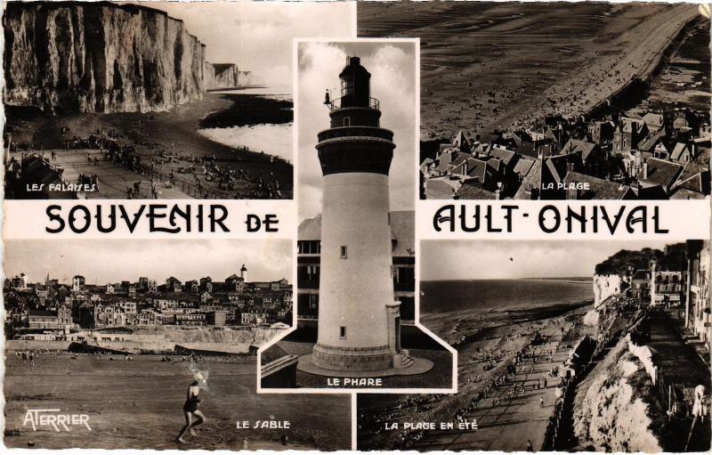 Carte postale ancienne Ault souvenir